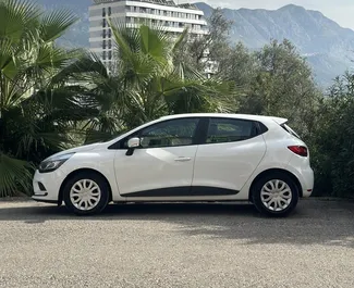 Renault Clio 4 rental. Economy Car for Renting in Montenegro ✓ Without Deposit ✓ TPL, CDW, SCDW, Passengers, Theft, Abroad insurance options.