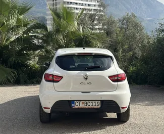 Renault Clio 4 2019 car hire in Montenegro, featuring ✓ Diesel fuel and 90 horsepower ➤ Starting from 25 EUR per day.