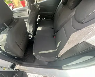 Interior of Renault Clio 4 for hire in Montenegro. A Great 5-seater car with a Manual transmission.