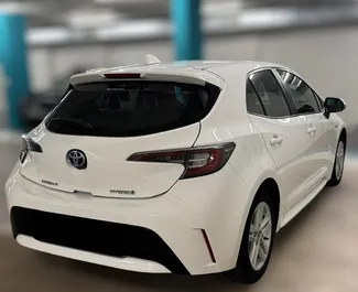 스페인에서에서 대여하는 Toyota Corolla 2019 차량, 특징: ✓하이브리드 연료 및 120마력 ➤ 하루 50 EUR부터 시작.