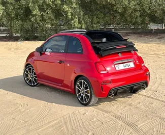 Alquiler de coches Abarth 695 Cabrio n.º 11384 Automático en Dubai, equipado con motor de 1,8L ➤ De Andry en los EAU.