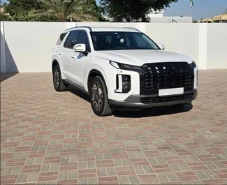 Kiralık bir Hyundai Palisade Dubai'de, BAE ön görünümü ✓ Araç #11621. ✓ Otomatik TM ✓ 0 yorumlar.