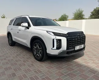 Kiralık bir Hyundai Palisade Dubai'de, BAE ön görünümü ✓ Araç #11622. ✓ Otomatik TM ✓ 0 yorumlar.