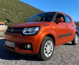 Vuokra-auton etunäkymä Suzuki Ignis Bar, Montenegro ✓ Auto #11593. ✓ Vaihteisto Manuaalinen TM ✓ Arvostelut 0.