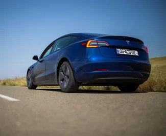 Elektra L variklis Tesla Model 3 2023 nuomai Tbilisyje.