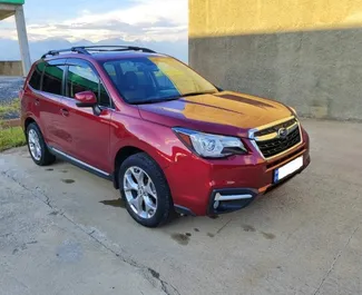 Subaru Forester 2018 k dispozici k pronájmu v Tbilisi, s omezením ujetých kilometrů neomezené.