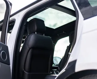 Pronájem Land Rover Range Rover. Auto typu Prémiová, Luxusní, SUV k pronájmu v Gruzii ✓ Vklad 1370 GEL ✓ Možnosti pojištění: TPL, CDW, SCDW, Krádež.