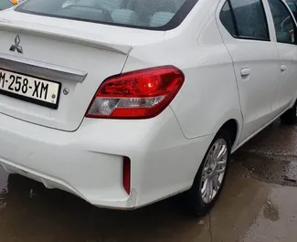 Najem avtomobila Mitsubishi Attrage #12029 z menjalnikom Samodejno v na letališču Kutaisi, opremljen z motorjem 1,2L ➤ Od George v v Gruziji.