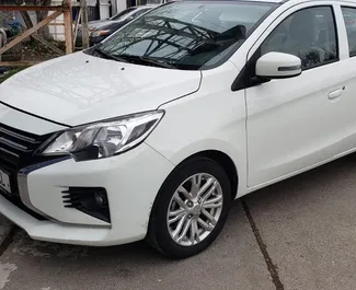 Aluguel de carro Mitsubishi Attrage 2023 na Geórgia, com ✓ combustível Gasolina e 150 cavalos de potência ➤ A partir de 100 GEL por dia.