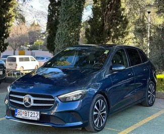 Pronájem Mercedes-Benz B-Class. Auto typu Komfort, Prémiová k pronájmu v Černé Hoře ✓ Vklad 250 EUR ✓ Možnosti pojištění: TPL, CDW, SCDW, V zahraničí.
