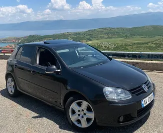 Ενοικίαση αυτοκινήτου Volkswagen Golf 5 #13050 με κιβώτιο ταχυτήτων Αυτόματο στο αεροδρόμιο των Τιράνων, εξοπλισμένο με κινητήρα 2,0L ➤ Από Amari στην Αλβανία.