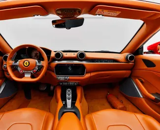 Ενοικίαση Ferrari Portofino. Αυτοκίνητο Πολυτέλεια, Κάμπριο προς ενοικίαση στα Ηνωμένα Αραβικά Εμιράτα ✓ Κατάθεση 2500 AED ✓ Επιλογές ασφάλισης: TPL.
