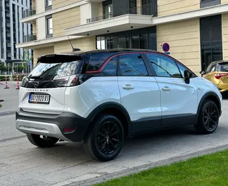 Opel Crossland rental. Economy, Comfort, Crossover Car for Renting in Serbia ✓ Deposit of 300 EUR ✓ TPL, CDW, Theft, Abroad insurance options.