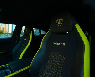 Ενοικίαση αυτοκινήτου Lamborghini Urus #13473 με κιβώτιο ταχυτήτων Αυτόματο στο Ντουμπάι, εξοπλισμένο με κινητήρα 4,0L ➤ Από Mohammad στα Ηνωμένα Αραβικά Εμιράτα.