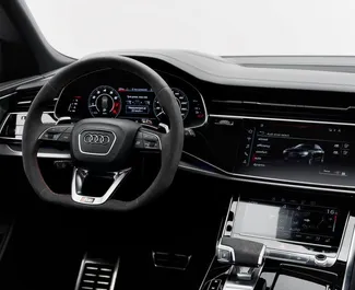 Alquiler de coches Audi RS Q8 n.º 13569 Automático en Dubai, equipado con motor de 4,0L ➤ De Mohammad en los EAU.