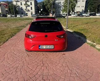 SEAT Leon udlejning. Økonomi, Komfort Bil til udlejning i Montenegro ✓ Uden depositum ✓ TPL, SCDW, I udlandet forsikringsmuligheder.