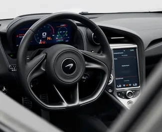 McLaren 720S – автомобиль категории Люкс напрокат в ОАЭ ✓ Депозит 2500 AED ✓ Страхование: ОСАГО.