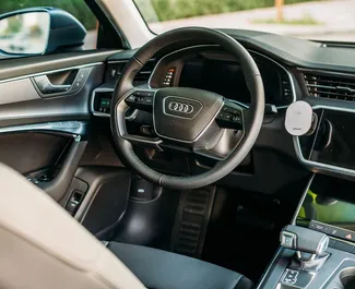 Alquiler de Audi A6. Coche Premium para alquilar en los EAU ✓ Depósito de 2500 AED ✓ opciones de seguro TPL.