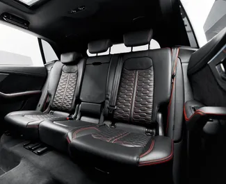 Uthyrning av Audi RS Q8. Premium, Lyx, SUV, Crossover bil för uthyrning i Förenade Arabemiraten ✓ Deposition 2500 AED ✓ Försäkringsalternativ: TPL.