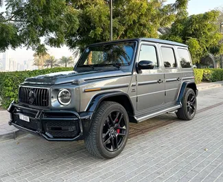 Прокат машины Mercedes-Benz G63 №13620 (Автомат) в Дубае, с двигателем 4,0л. Бензин ➤ Напрямую от Мохаммад в ОАЭ.