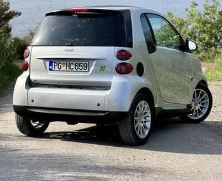 Smart Fortwo rental. Economy, Comfort Car for Renting in Montenegro ✓ Deposit of 100 EUR ✓ TPL, CDW, FDW, Abroad insurance options.