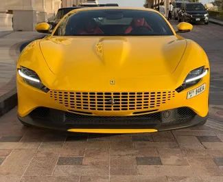 Автопрокат Ferrari Roma в Дубае, ОАЭ ✓ №13586. ✓ Автомат КП ✓ Отзывов: 0.