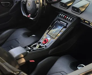 Lamborghini Huracan 2020 with All wheel drive system, available in Dubai.