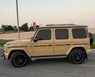 Прокат машины Mercedes-Benz G63 №13589 (Автомат) в Дубае, с двигателем 4,0л. Бензин ➤ Напрямую от Мохаммад в ОАЭ.