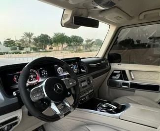Mercedes-Benz G63 – автомобиль категории Премиум, Люкс, Внедорожник напрокат в ОАЭ ✓ Депозит 2500 AED ✓ Страхование: ОСАГО.