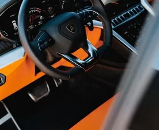 Utleie av Lamborghini Urus. Premium, Luksus, Crossover bil til leie i De Forente Arabiske Emirater ✓ Depositum på 2500 AED ✓ Forsikringsalternativer: TPL.