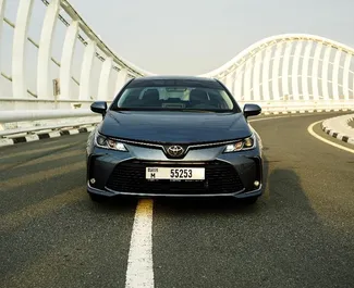 Biludlejning Toyota Corolla Sedan #13639 Automatisk i Dubai, udstyret med 2,0L motor ➤ Fra Mohammad i De Forenede Arabiske Emirater.