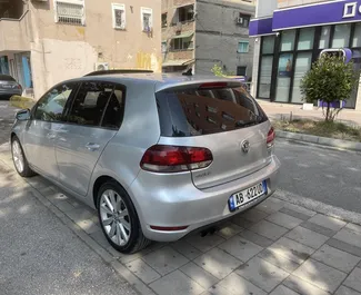 Volkswagen Golf 6 vuokraus. Taloudellinen, Mukavuus auto vuokrattavana Albaniassa ✓ Vakuusmaksu 200 EUR ✓ Vakuutusvaihtoehdot: TPL, Ulkomailla.