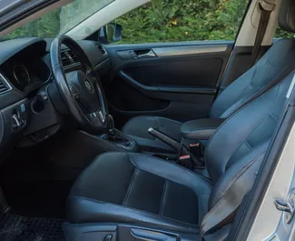 Volkswagen Jetta 2015 available for rent in Durres, with unlimited mileage limit.