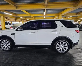 Diesel 2.2L engine of Land Rover Discovery Sport 2015 for rental in Tirana.