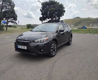 租赁 Subaru Crosstrek 的正面视图，在第比利斯, 格鲁吉亚 ✓ 汽车编号 #13668。✓ Automatic 变速箱 ✓ 0 评论。
