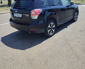 Pronájem Subaru Forester. Auto typu Komfort, SUV, Crossover k pronájmu v Gruzii ✓ Bez zálohy ✓ Možnosti pojištění: TPL, SCDW, FDW, Cestující, Krádež, Bez vkladu.