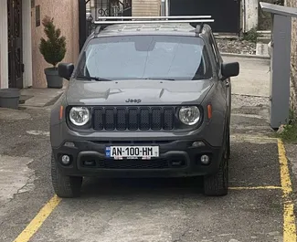 Kiralık bir Jeep Renegade Kutaisi'de, Gürcistan ön görünümü ✓ Araç #14391. ✓ Otomatik TM ✓ 0 yorumlar.
