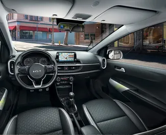 Vuokra-auton etunäkymä Kia Picanto Chaniassa, Kreikka ✓ Auto #9546. ✓ Vaihteisto Manuaalinen TM ✓ Arvostelut 0.