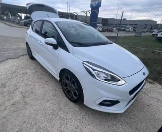 Front view of a rental Ford Fiesta in Burgas, Bulgaria ✓ Car #1641. ✓ Automatic TM ✓ 1 reviews.