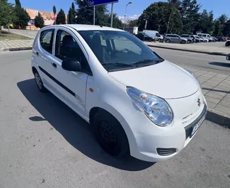 Frontvisning af en udlejnings Suzuki Alto i Burgas, Bulgarien ✓ Bil #14575. ✓ Manual TM ✓ 0 anmeldelser.