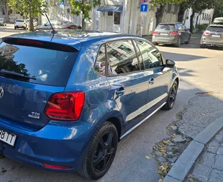 Diesel 1.4L engine of Volkswagen Polo 2019 for rental in Burgas.