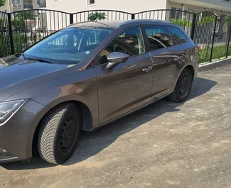 SEAT Leon ST nuoma. Komfortiškas automobilis nuomai Bulgarijoje ✓ Depozitas 100 EUR ✓ Draudimo pasirinkimai: TPL, CDW, SCDW, FDW, Vagystė, Užsienyje, Jaunimas, Jokio indėlio.