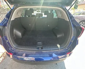 Frontvisning av en leiebil Hyundai Tucson i Burgas, Bulgaria ✓ Bil #14573. ✓ Automatisk TM ✓ 0 anmeldelser.