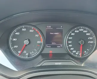 SEAT Ibiza 2023 disponível para alugar em Burgas, com limite de quilometragem de 200 km/dia.