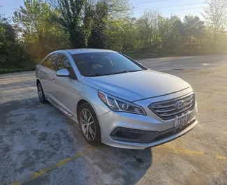 Bilutleie Hyundai Sonata #14468 med Automatisk i Kutaisi, utstyrt med 2,4L-motor ➤ Fra Bakari i Georgia.