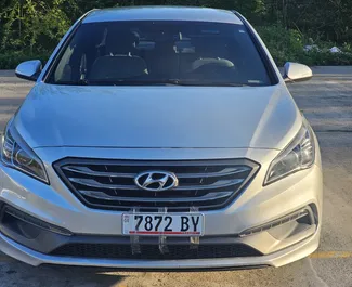 Hyundai Sonata 2016 tilgjengelig for leie i Kutaisi, med ubegrenset kilometergrense.