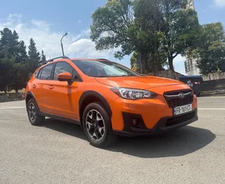 Subaru Crosstrek rent. Mugavus, Maastur, Crossover auto rentimiseks Gruusias ✓ Ilma deposiidita ✓ Kindlustuse valikud: TPL, SCDW, FDW, Reisijad, Vargus, Tagatisraha ei ole.