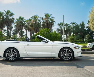 Ford Mustang Cabrio rental. Premium, Luxury, Cabrio Car for Renting in Georgia ✓ Deposit of 300 GEL ✓ TPL insurance options.