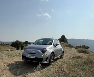 واجهة أمامية لسيارة إيجار Fiat 500 في في تبليسي, جورجيا ✓ رقم السيارة 14441. ✓ ناقل حركة أوتوماتيكي ✓ تقييمات 0.