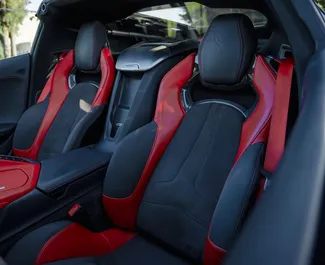 Chevrolet Corvette 2021 tillgänglig för uthyrning i Tbilisi, med en körsträckegräns på obegränsad.